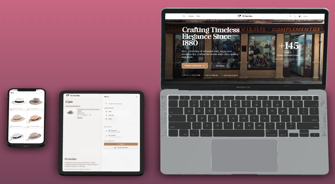 El Gavilán – E-commerce thumbnail